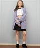 ROXY ロキシー ニット セーター カーディガン レディース ロング シンプル ロゴ MY HEART ウィメンズ カーディガン RSR254602T(BLK-M)