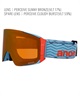 ANON アノン Sync Goggles MFI Face Mask スノーボード ゴーグル ユニセックス ムラサキスポーツ 25-26モデル MM D11【2526】(DEEPCHERRY-NA)