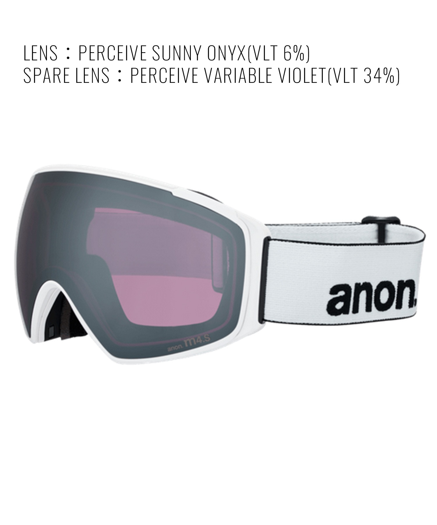 ANON アノン M4S Goggles MFI Face Mask Toric スノーボード ゴーグル ユニセックス ムラサキスポーツ 25-26モデル MM D11【2526】(DEEPCHERRY-NA)