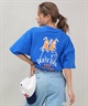 TOY MACHINE トイマシーン 半袖 Tシャツ レディース バックプリント オーバーサイズ MTMSFST15 ムラサキスポーツ限定(WHITE-M)