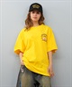 TOY MACHINE トイマシーン 半袖 Tシャツ レディース バックプリント オーバーサイズ MTMSFST16 ムラサキスポーツ限定(WHITE-M)