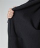 RVCA ルーカ ジップアップ パーカー レディース バックプリント ロゴ BF044-P02(BLK-M)