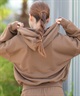 X-girl SPORTS エックスガールスポーツ ジップアップ パーカー レディース クロップド丈 ショート丈 ロゴ セットアップ対応 155253012001(BK-M)