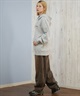 X-GIRL エックスガール ジップアップ パーカー レディース バックプリント ロゴ HEART ZIP UP HOODIE 105253012024(ASH-S)