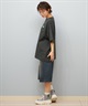 X-girl エックスガール 半袖 Tシャツ レディース バックプリント オーバーサイズ JELLY LOGO S S BIG TEE 105251011028(WHITE-S)