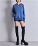 GYDA ジェイダ プルオーバー パーカー レディース GENUINE BUNNY スウェット パーカー 072552703101(O.WHT-FREE)