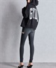 GYDA ジェイダ ジップアップ パーカー レディース GYDA LOOSE スウェット ZIP UP パーカー 072552908001(O.WHT-FREE)