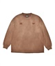 UMBRO アンブロ × Younger Song ヤンガーソング コラボ 長袖 Tシャツ ロンT MD27-LST02A ムラサキスポーツ限定(BLACK-S)
