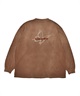 UMBRO アンブロ × Younger Song ヤンガーソング コラボ 長袖 Tシャツ ロンT MD27-LST02A ムラサキスポーツ限定(BLACK-S)