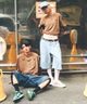 UMBRO アンブロ × Younger Song ヤンガーソング コラボ 長袖 Tシャツ ロンT MD27-LST02A ムラサキスポーツ限定(BLACK-S)
