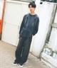 UMBRO アンブロ × Younger Song ヤンガーソング コラボ 長袖 Tシャツ ロンT MD27-LST02B ムラサキスポーツ限定(BLACK-S)