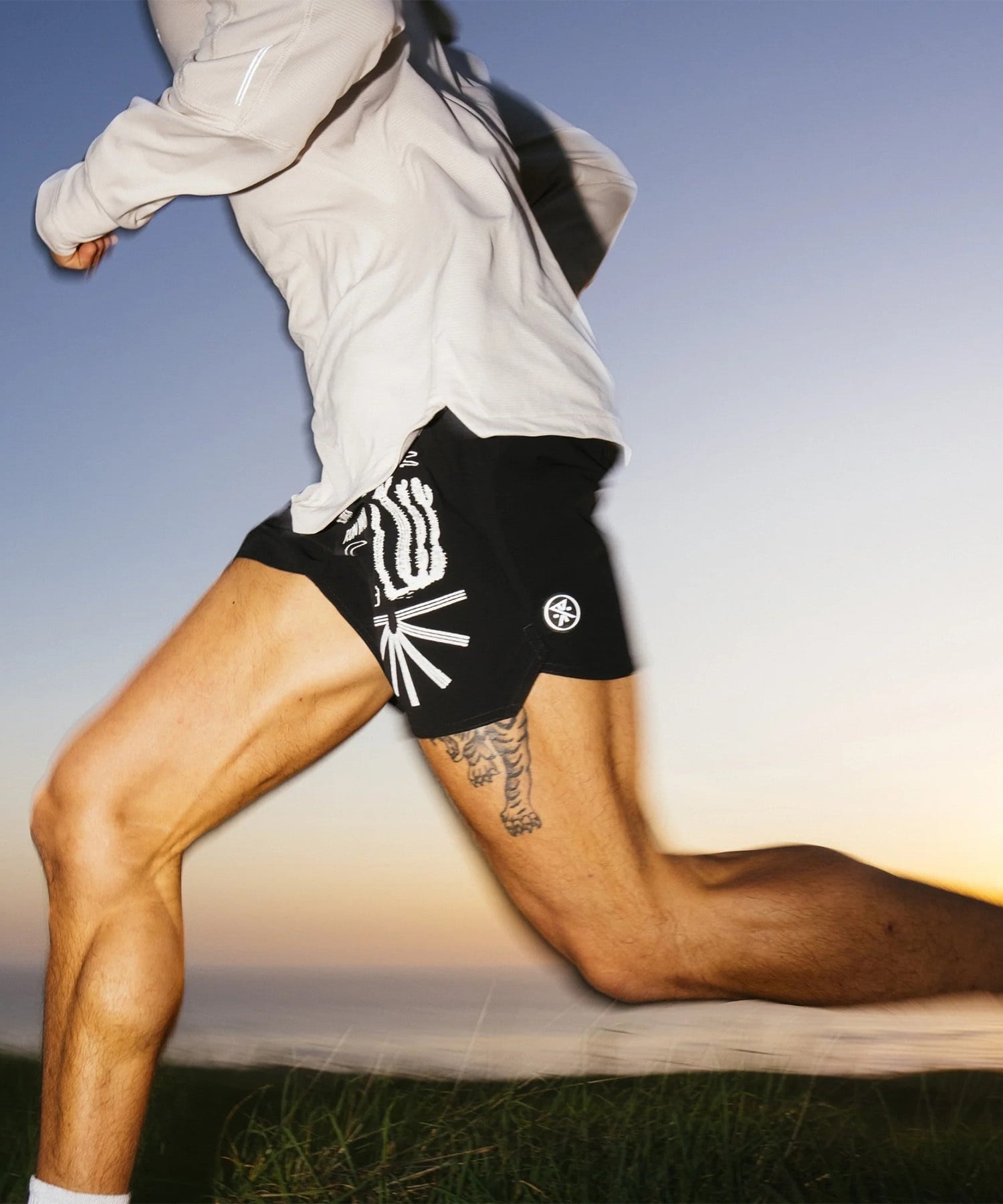ROARK RUN AMOK ロアーク ランアモック ハーフパンツ ショートパンツ メンズ 軽量 ALTA 5 RS325-BLK(BLACK-S)