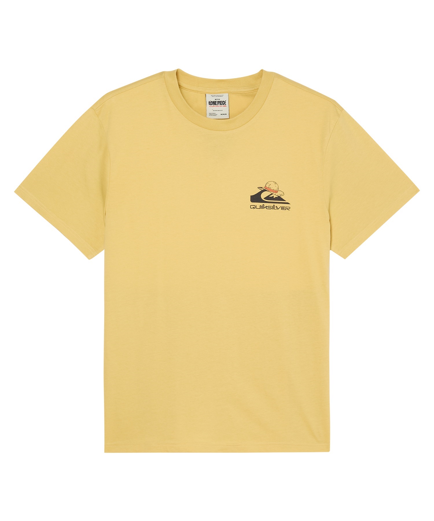 QUIKSILVER クイックシルバー  半袖 Tシャツ メンズ コラボ ONE PIECE X QUIKSILVER MERRY SS EQYZT08510(PLA0-S)