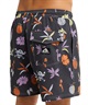 QUIKSILVER クイックシルバー 水着 トランクス ボードショーツ メンズ コラボ ONE PIECE X QUIKSILVER PRINTED VOLLEY 16 EQYJV04260(PHM6-S)