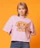 TAHCHEE ターチー 半袖 Tシャツ レディース 前面プリント TC260900-03(BLACK-FREE)