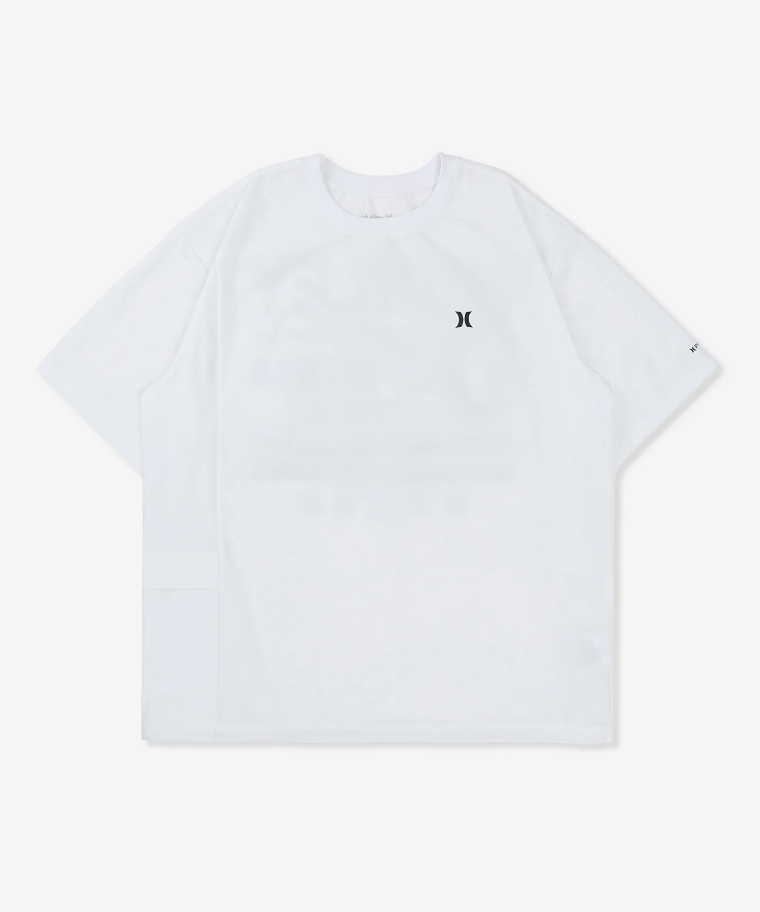 Hurley ハーレー 水着 ラッシュガード 半袖 Tシャツ メンズ 耐久 ストレッチ 水陸両用 MUSS261045(WHT-M)