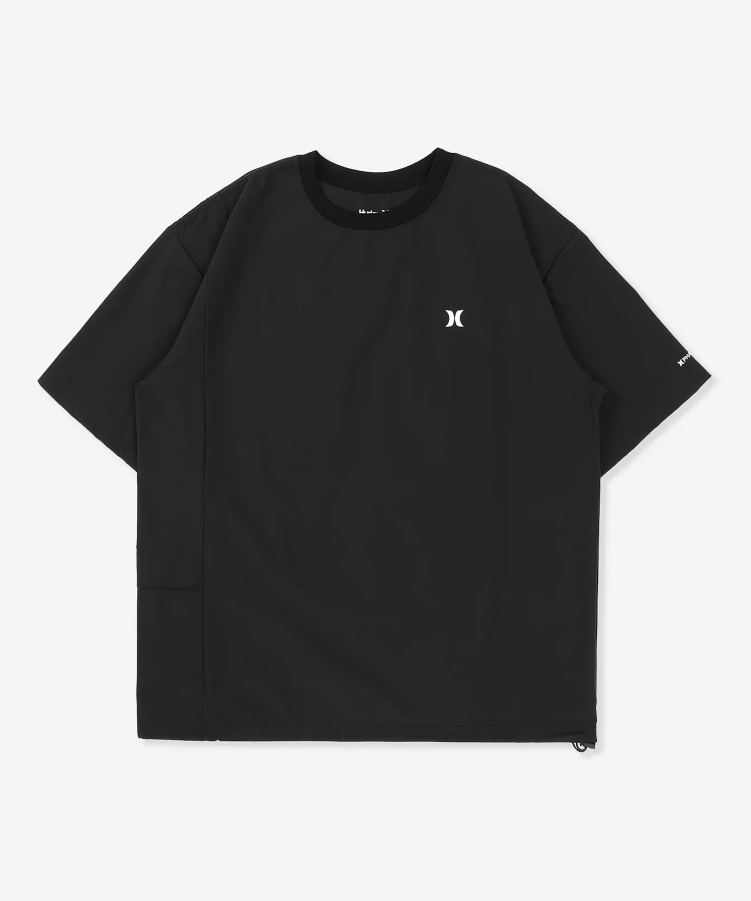 Hurley ハーレー 水着 ラッシュガード 半袖 Tシャツ メンズ 耐久 ストレッチ 水陸両用 MUSS261045(WHT-M)