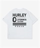 Hurley ハーレー 水着 ラッシュガード 半袖 Tシャツ メンズ 耐久 ストレッチ 水陸両用 MUSS261045(WHT-M)