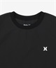 Hurley ハーレー 水着 ラッシュガード 半袖 Tシャツ メンズ 耐久 ストレッチ 水陸両用 MUSS261045(WHT-M)