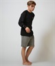 Hurley ハーレー 水着 ラッシュガード 長袖 Tシャツ ロンT メンズ UVカット ストレッチ 疎水性 抗菌防臭 水陸両用 MALS26106P(WHT-M)