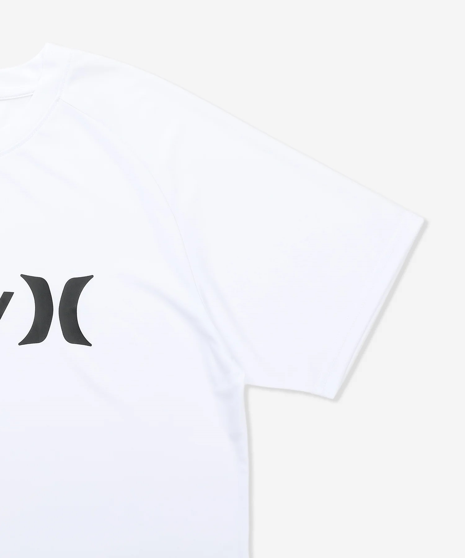 Hurley ハーレー 水着 ラッシュガード 半袖 Tシャツ メンズ UVカット 撥水 速乾 遮熱 MSRG261046(WHT-S)