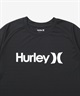Hurley ハーレー 水着 ラッシュガード 半袖 Tシャツ メンズ UVカット 撥水 速乾 遮熱 MSRG261046(WHT-S)