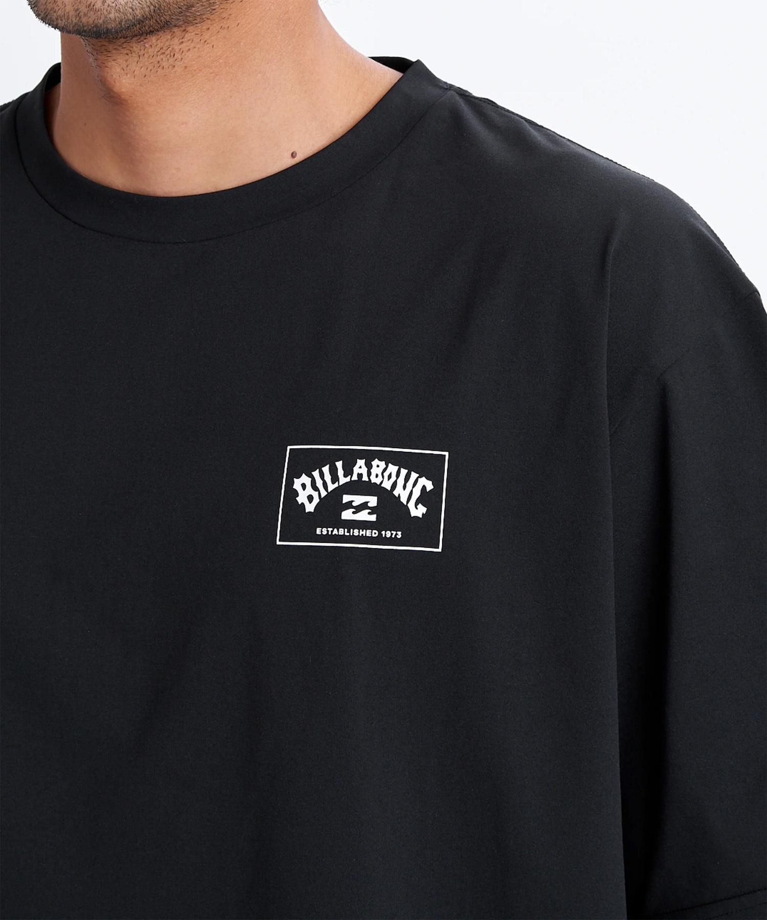 BILLABONG ビラボン 水着 ラッシュガード 半袖 Tシャツ メンズ 水陸両用 UVカット 吸水速乾 SURF FLEX TEE BG011858(BLK-M)