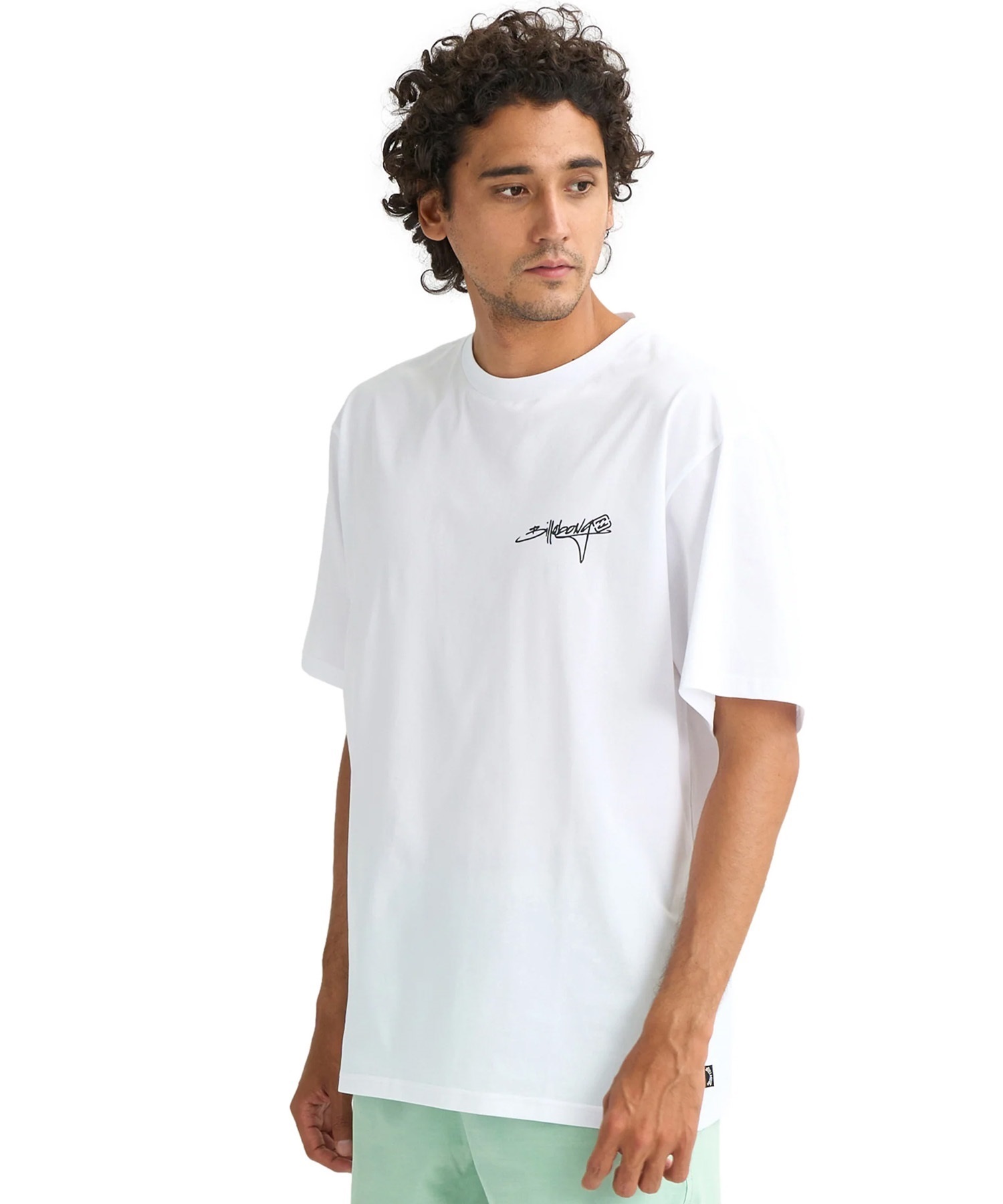 BILLABONG ビラボン 水着 ラッシュガード 半袖 Tシャツ メンズ 水陸両用 UVカット 吸水速乾 SURF FLEX TEE BG011859(BLK-M)