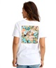 BILLABONG ビラボン 半袖 Tシャツ レディース BACK SQUARE BOY FIT TEE  BG013201(BLM-M)