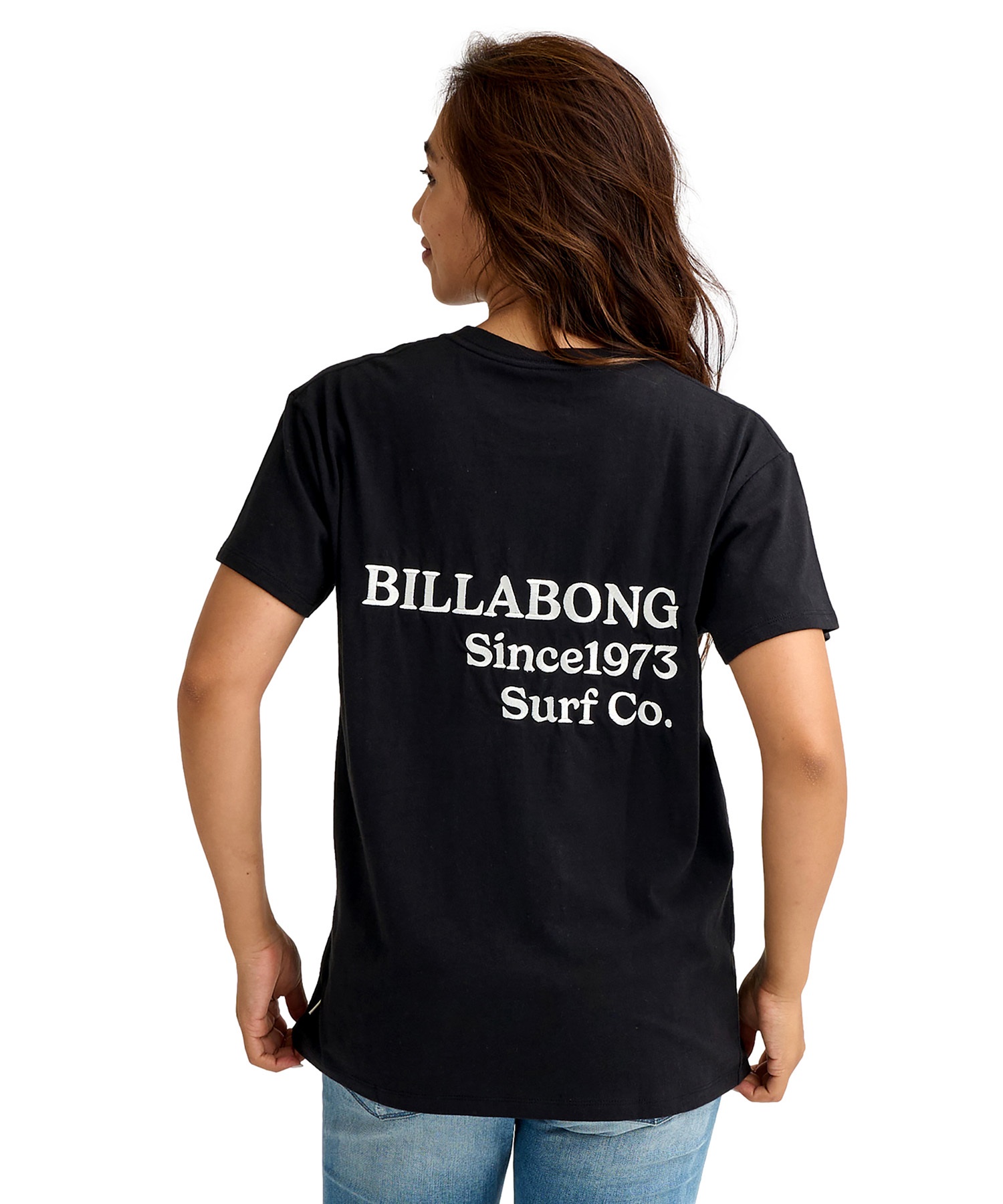 BILLABONG ビラボン 半袖 Tシャツ レディース ロゴ バックプリント BG013203(SCS-M)