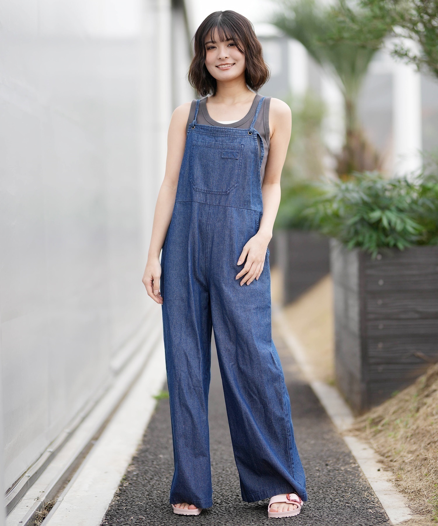 BILLABONG ビラボン オールインワン レディース サロペット パンツ WOVEN SALOPETTE BG013712(BLC-M)