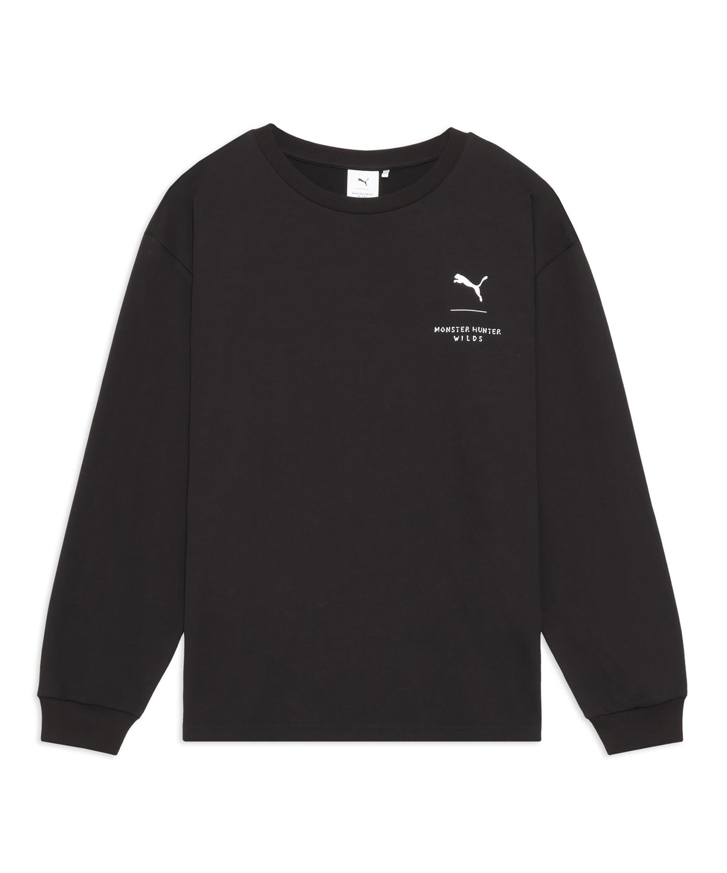 PUMA プーマ 長袖 Tシャツ ロンT メンズ モンスターハンターワイルズ コラボレーション 636485(01-M)