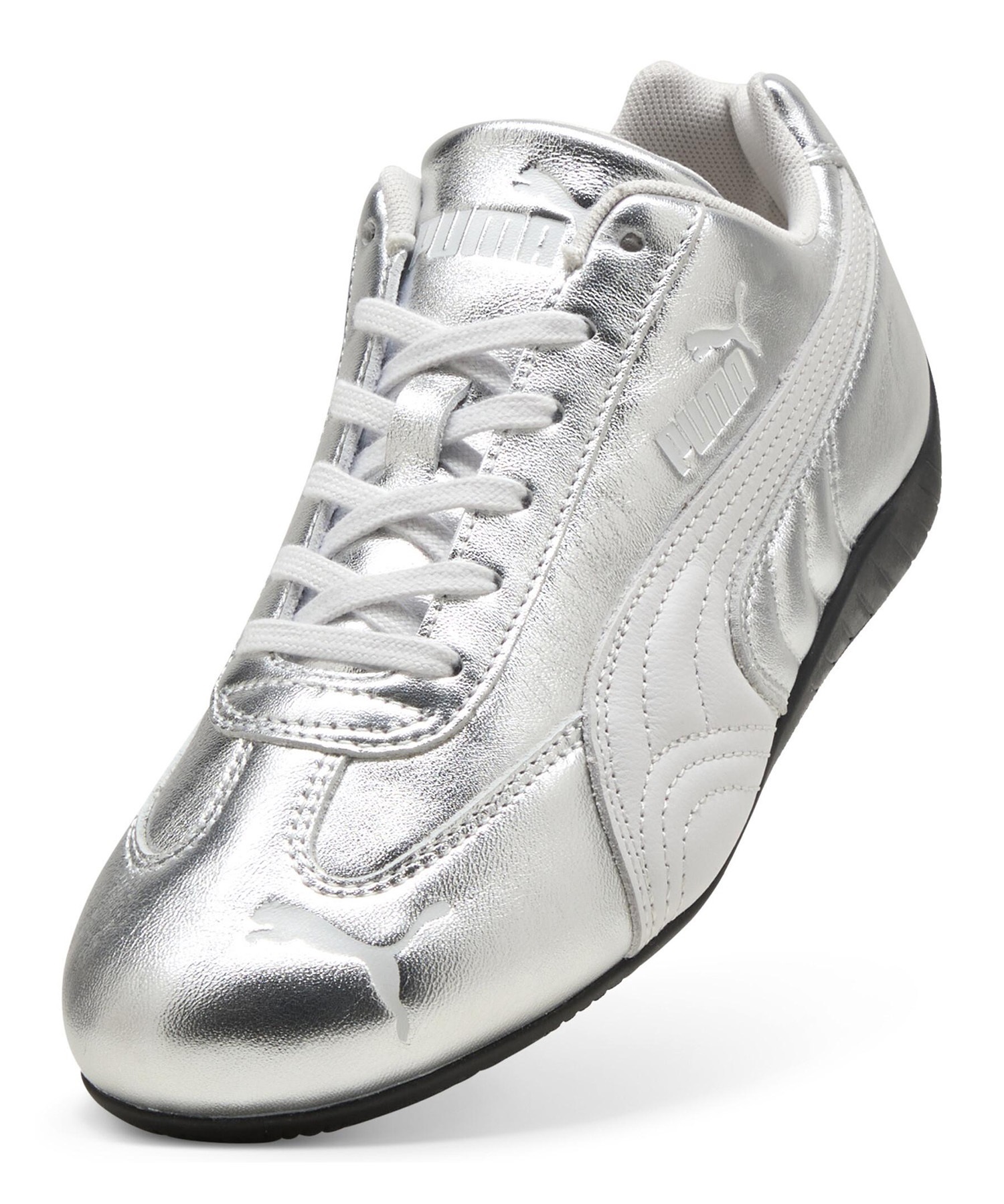 PUMA プーマ スピードキャット シルバー 406881 シューズ スニーカー ライフスタイル レディース(01-23.0cm)