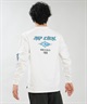 RIP CURL リップカール 長袖 Tシャツ メンズ ラッシュガード BORN AT BELLS LS RASH RCM6S-4301(BLK-M)
