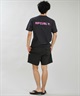 RIP CURL リップカール 水着 ラッシュガード 半袖 Tシャツ メンズ BLADE LOGO RASH RCM6S-4302(BKP-M)