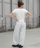 ROXY ロキシー 半袖 Tシャツ レディース チビT 丈短め クロップド丈 RST261086(WHT-M)