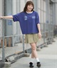 ROXY ロキシー 半袖 Tシャツ レディース フロントプリント RST261641M ムラサキスポーツ限定(WHT-M)