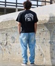 LOST ロスト 水着 ラッシュガード メンズ 半袖 Tシャツ UVカット 速乾 ストレッチ 水陸両用 LM6S-4303(WHT-M)
