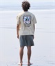 LOST ロスト 水着 ラッシュガード メンズ 半袖 Tシャツ UVカット 速乾 ストレッチ 水陸両用 LM6S-4304(WHT-M)