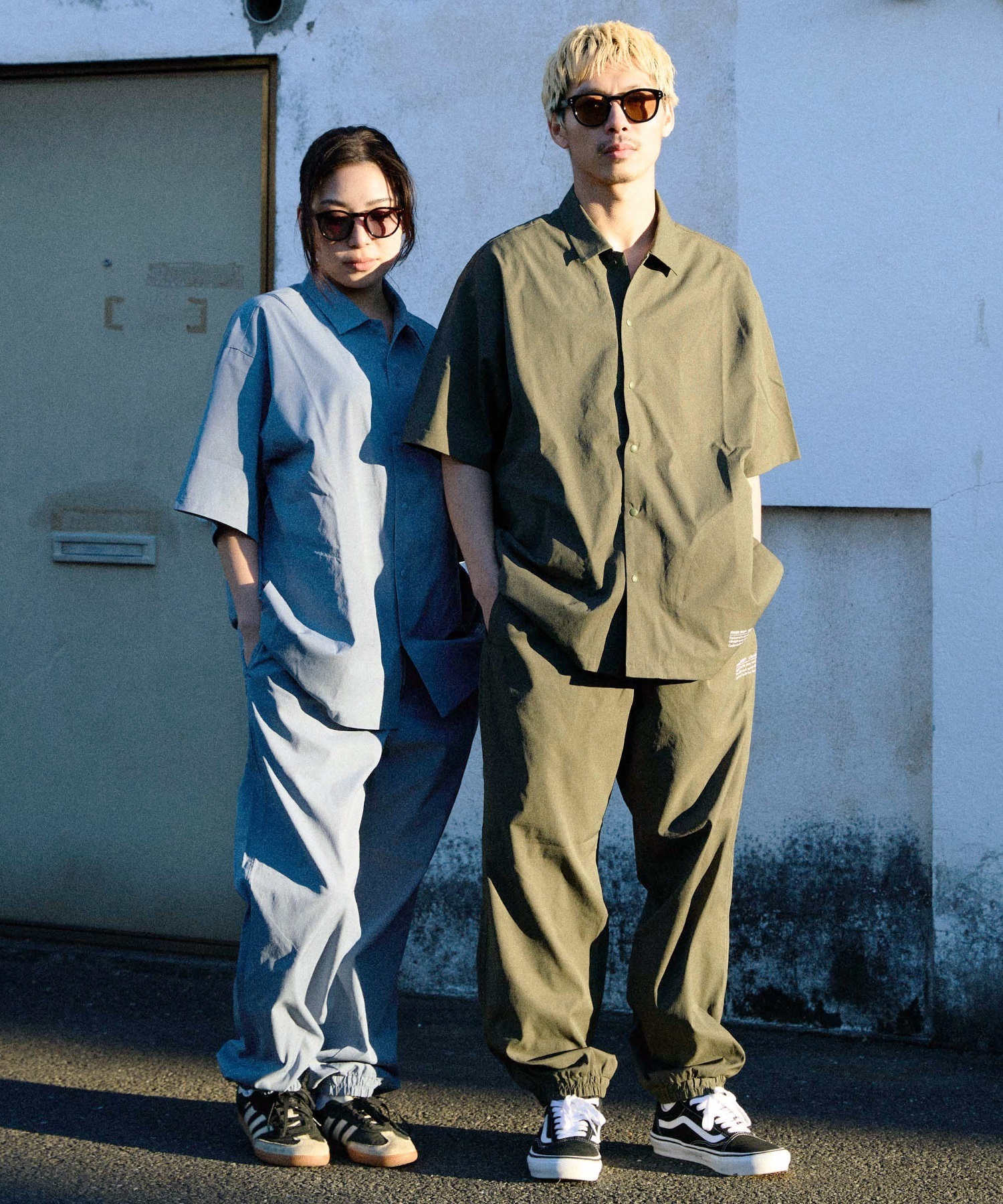 DEAR LAUREL ディアローレル ロングパンツ メンズ SHORE TECH JOGGER DL26S-3101(BLK-M)