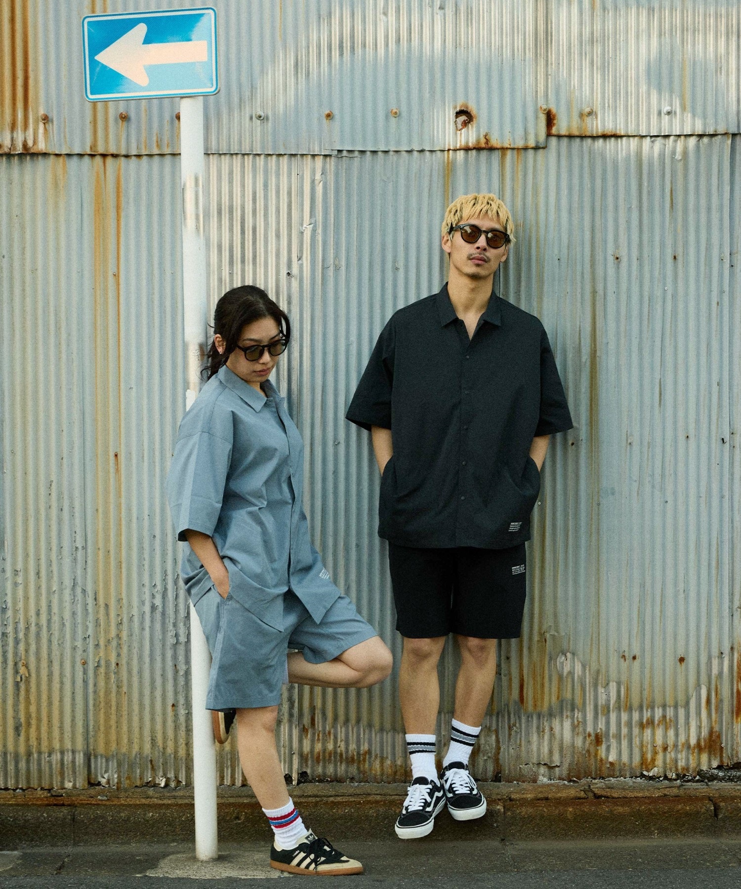 DEAR LAUREL ディアローレル ショーツ ハーフパンツ メンズ セットアップ対応 SHORE TECH SHORTS DL26S-3301(BLK-M)