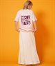 RVCA ルーカ 半袖 Tシャツ レディース バックプリント DAISY VA BOX LOGO LOOSE FIT SS TEE BG043203(BLK-S)