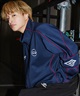 UMBRO アンブロ × ALAN SHIRAHAMA カット トラックジャケット UM26SSAL-TP01(BLACK-M)