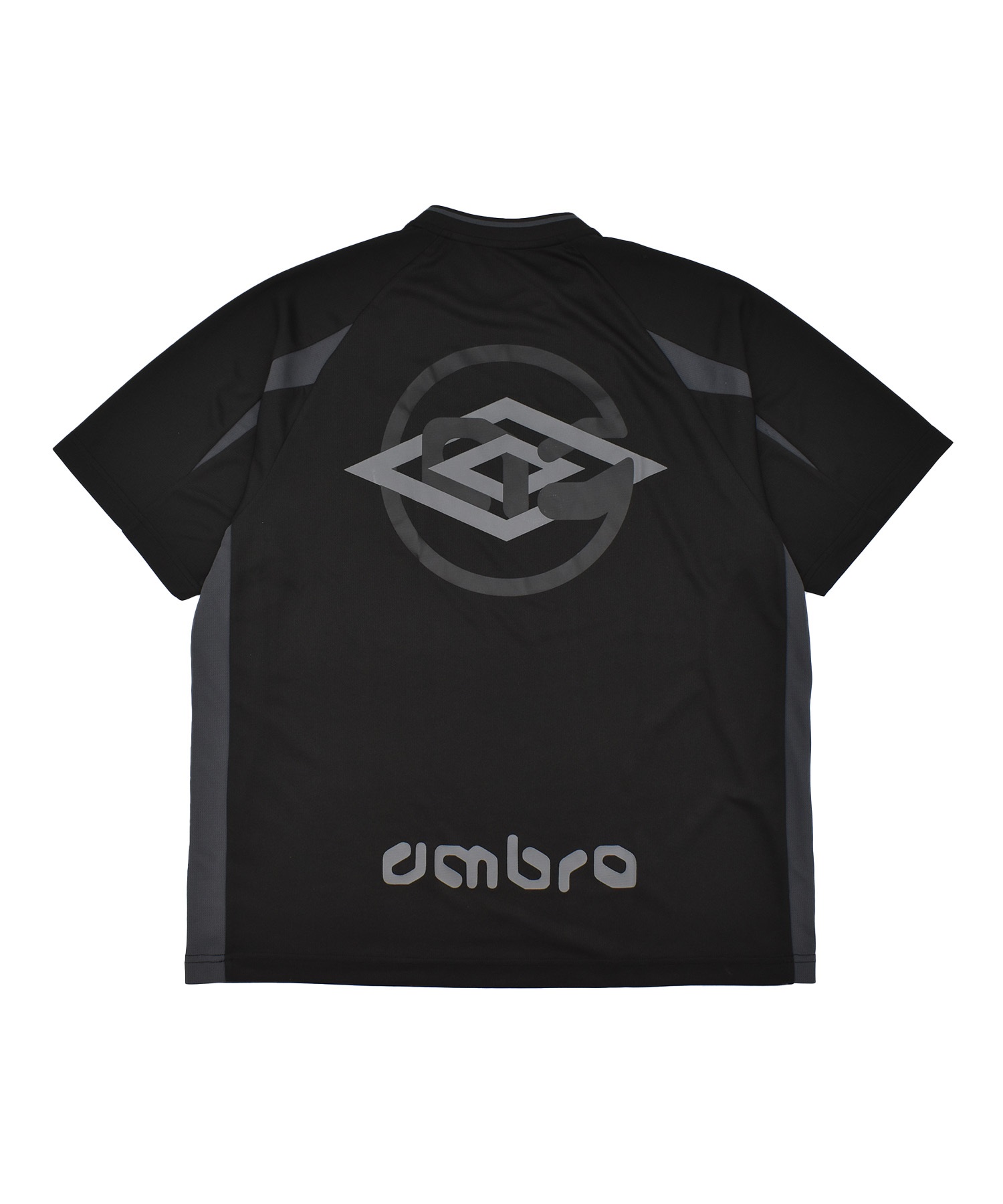 UMBRO アンブロ × ALAN SHIRAHAMA ゲームシャツ 半袖 Tシャツ UM26SSAL-GS01(BLACK-M)