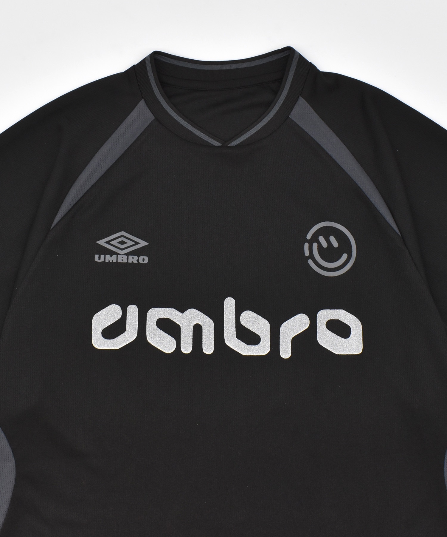 UMBRO アンブロ × ALAN SHIRAHAMA ゲームシャツ 半袖 Tシャツ UM26SSAL-GS01(BLACK-M)