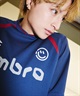 UMBRO アンブロ × ALAN SHIRAHAMA ゲームシャツ 半袖 Tシャツ UM26SSAL-GS01(BLACK-M)