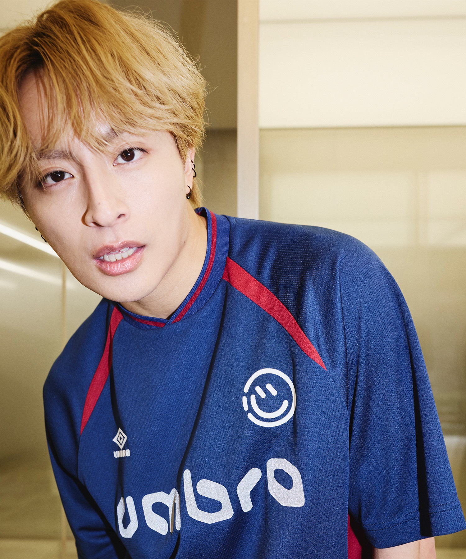 UMBRO アンブロ × ALAN SHIRAHAMA ゲームシャツ 半袖 Tシャツ UM26SSAL-GS01(BLACK-M)