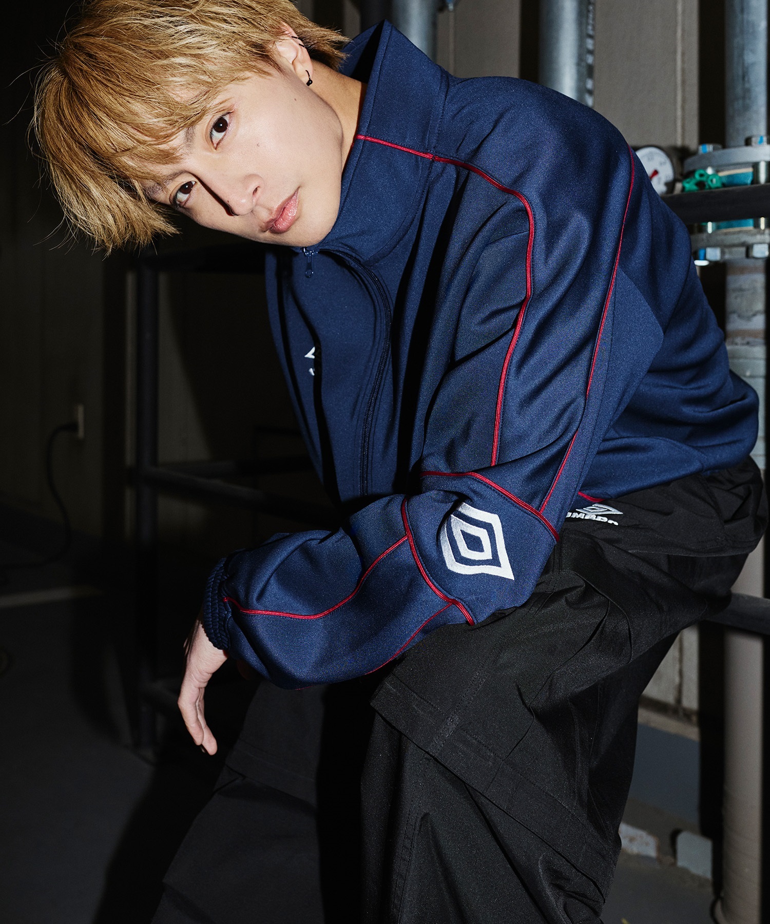 UMBRO アンブロ × ALAN SHIRAHAMA デタッチャブル カーゴパンツ UM26SSAL-PT02(BLACK-M)