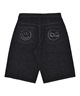 UMBRO アンブロ × ALAN SHIRAHAMA デニムショーツ UM26SSAL-PT03(BLACK-M)