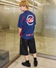 UMBRO アンブロ × ALAN SHIRAHAMA デニムショーツ UM26SSAL-PT03(BLACK-M)